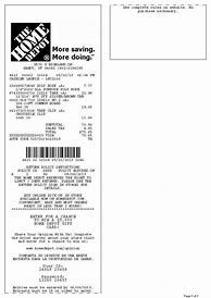 Image result for Home Depot Receipt RIDGID