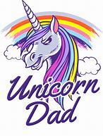 Image result for Dad Unicorn Clip Art