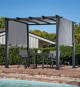 Image result for Metal Pergola with Canopy