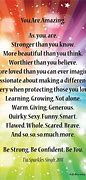 Image result for You Are Amazing Poem