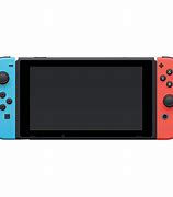 Image result for Nintendo Switch With Neon Blue/Red Joycons Bundle Includes Extra Warranty, Black