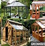 Image result for Greenhouse Wood Shed