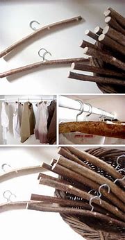 Image result for DIY Tree Clothes Hanger