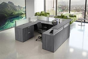 Image result for Industrial Receptionist Desk