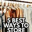 Image result for How to Store Clothes Hangers