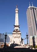 Image result for Downtown Indianapolis at Night