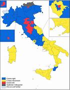 Image result for Italy Vote Election Map