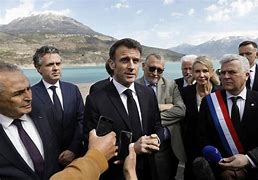 Image result for Macron unveils plan to save water