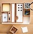 Image result for Small Desk with Shelves and Drawers