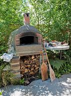 Image result for Simple Outdoor BBQ and Pizza Oven