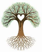 Image result for Heart Tree with Roots