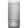 Image result for Bottom Freezer Black Refrigerator OpenView