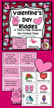 Image result for Valentine Riddles for Elementary