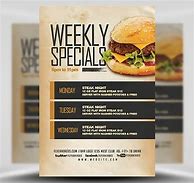 Image result for Weekly Specials Flyer Restaurant