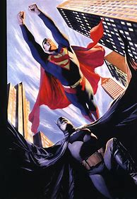 Image result for Alex Ross Batman and Superman