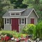 Image result for White Garden Shed
