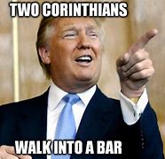 Image result for Two Corinthians Walk into a Bar