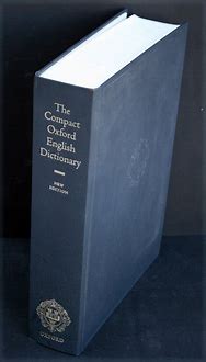 Image result for The Compact Oxford English Dictionary