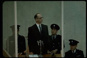 Image result for Ben Gurion Annouces Adolf Eichmann Captured