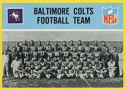 Image result for 1967 Baltimore Colts