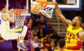 Image result for Stephen Curry Dunks On LeBron James