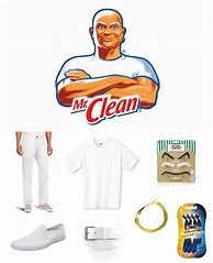 Image result for Mr. Clean Costume