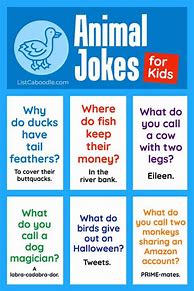 Image result for animals joke for children