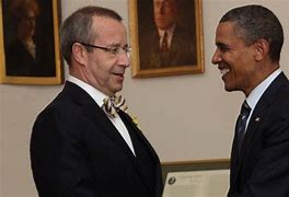 Image result for Obama and Ilves