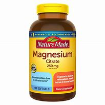 Image result for Nature Made Magnesium 250 Mg - 100 Tablets