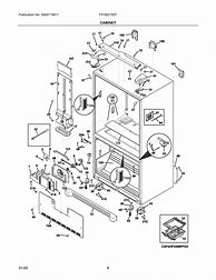 Image result for Electrolux Refrigerator Parts Diagram