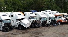 Image result for Commercial Truck Salvage Yard