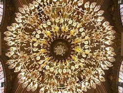 Image result for Brass and Crystal Chandelier