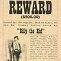 Image result for Old West Wanted Poster Font