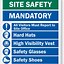 Image result for Job Site Signs