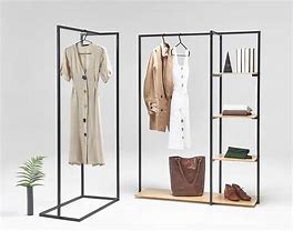 Image result for Clothes Rack Wall Vertical
