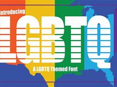 Image result for LGBTQ Font
