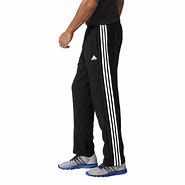 Image result for Adidas 3 Stripe Fleece Pants Men