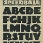 Image result for Speedball Alphabet