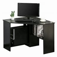 Image result for black computer desk