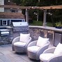 Image result for Outdoor Kitchen with Freestanding Grill