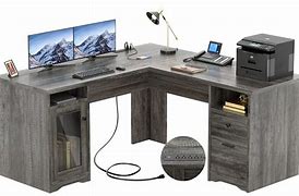 Image result for L-Shaped Desk 60