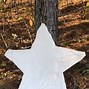 Image result for Star Made with Plastic Coat Hangers