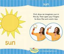 Image result for ASL Sign for Sunny