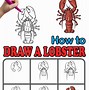 Image result for How to Draw Blie Lobster