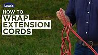 Image result for How to Wrap a Extension Cord Correctly