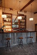 Image result for Man Cave Rustic Bar Ideas