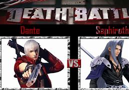 Image result for Dante vs Sephiroth