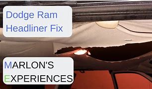 Image result for Ram Truck Sunroof Headliner Removal