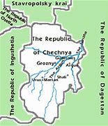 Image result for Chechnya Location Map