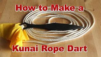 Image result for Kunai Knife with Rope